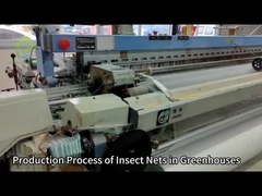 Équipement de production de moustiquaires dans les serres