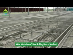 La maille mobile d'équipement de pépinière de plante de lit de semence élèvent la plantation de légumes de Table