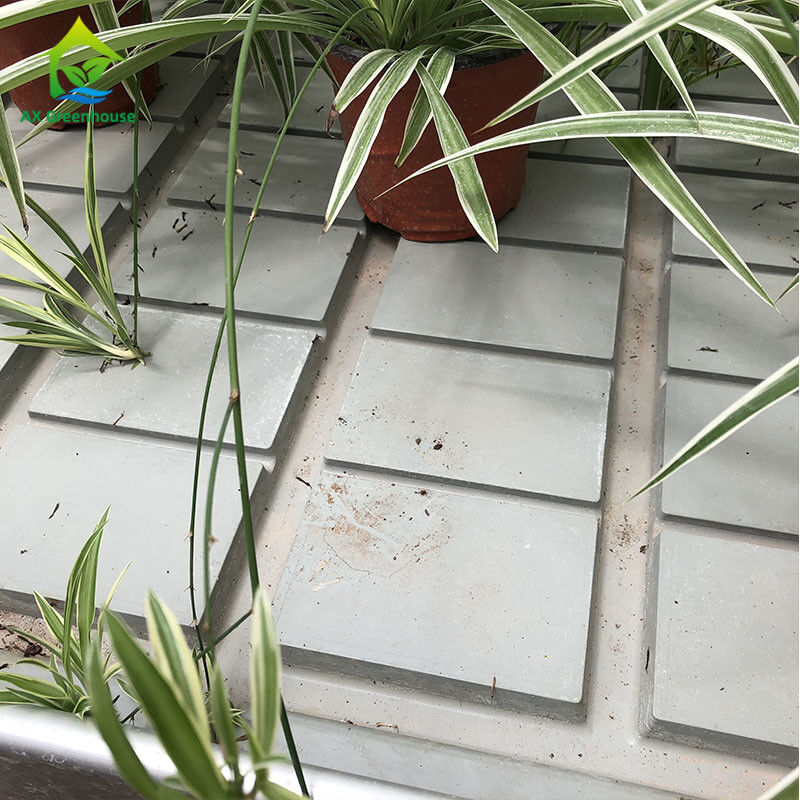 Table à roulement hydroponique mobile pour la culture de plantes en serre
