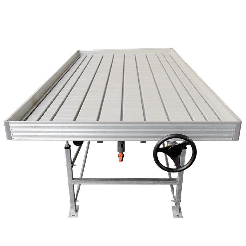 les bancs de roulement de serre chaude de largeur de 0.71-1.78m baissent et coulent Tableau hydroponique d'inondation